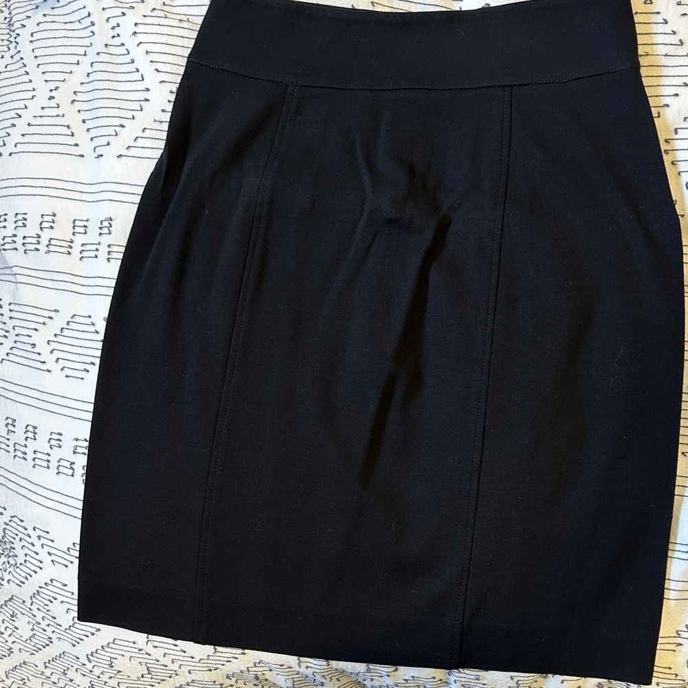 BCBGMaxAzria Black Pencil Skirt